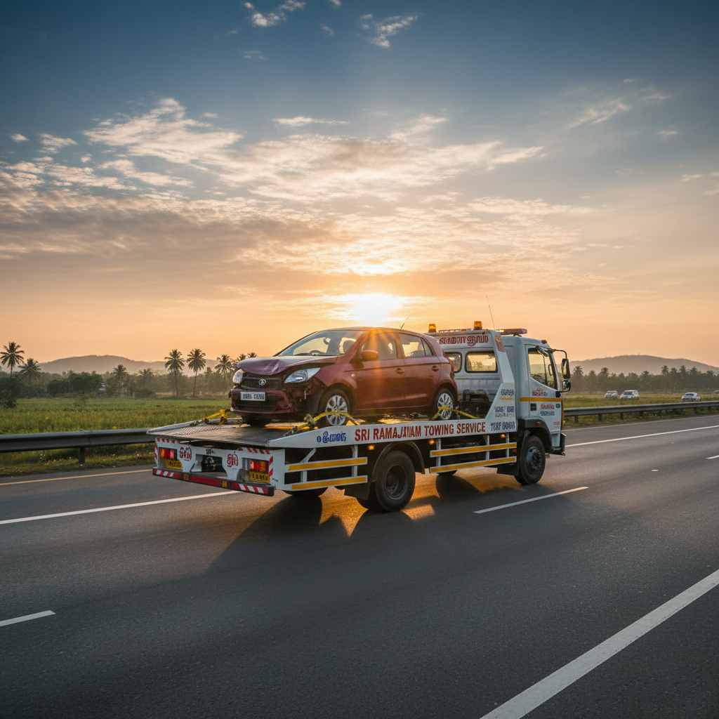 Vehicle towing service
