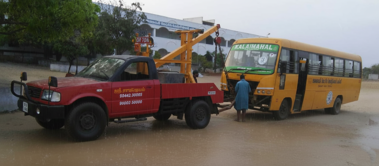 Flat tyres roadside assistance